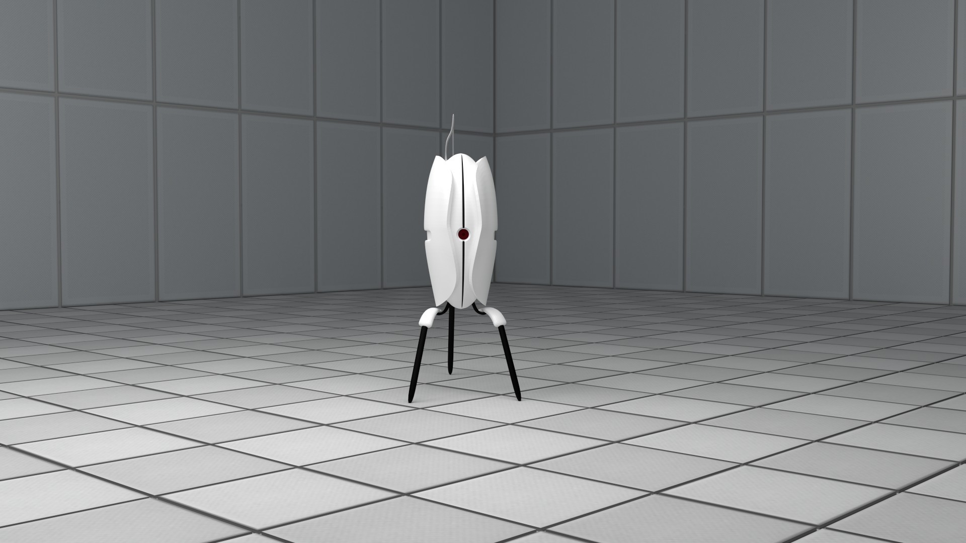 Turret portal 2 3d model фото 63